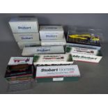 Atlas Editions - A collection of 12 boxed diecast 1:76 scale 'Eddie Stobart' model vehicles by