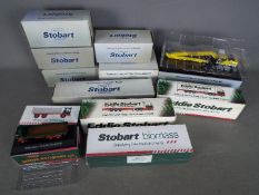 Atlas Editions - A collection of 12 boxed diecast 1:76 scale 'Eddie Stobart' model vehicles by