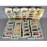 Lledo - A boxed collection of 70 diecast model vehicles by Lledo.