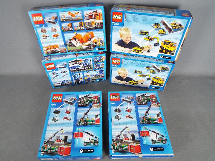 LEGO - 6 boed Lego City sets, 2 x # 7248, # 7990, # 7991, 2 x # 7992. - Image 2 of 2