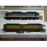 Lima - two OO gauge diesel electric locomotives comprising Railfreight Distribution op no 47344,
