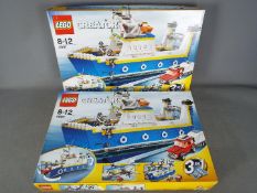 LEGO - 2 boxed Lego Creator car ferry sets # 4997.