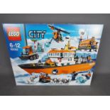 LEGO - 60062 - a Lego City Artic Icebreaker Construction set, factory sealed.