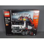 LEGO - A boxed Lego Technic Mercedes Arocs Truck # 42043 still factory sealed in its box which has