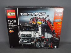 LEGO - A boxed Lego Technic Mercedes Arocs Truck # 42043 still factory sealed in its box which has