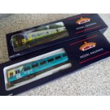 Bachmann Branch-Line - an OO gauge two-car DMU set comprising Arriva Trains Wales op no 158823,