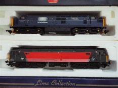 Lima Collection - two OO gauge diesel electric locomotives comprising class 47 Virgin op no 47806 #
