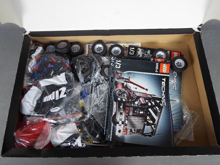 LEGO - Boxed Lego Technic Truck # 8285 in opened box with some loose parts and parts and some in - Image 3 of 3