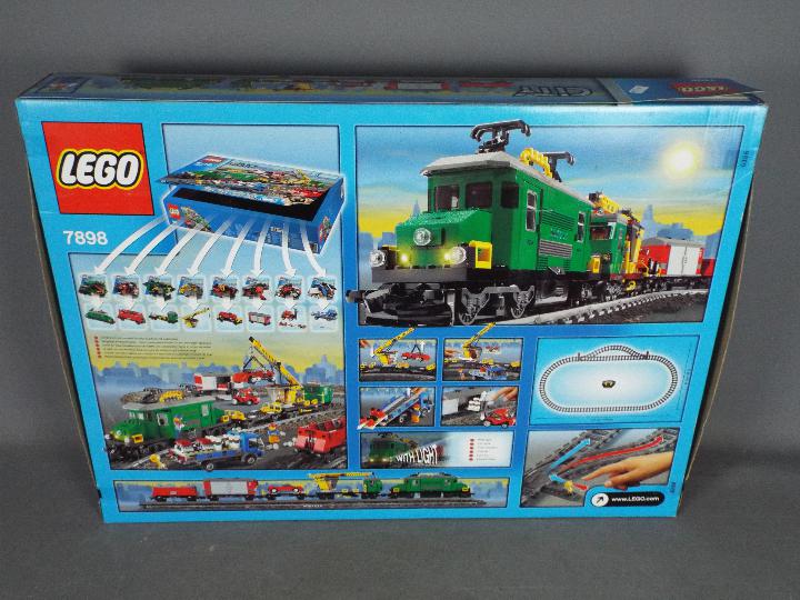 LEGO - A boxed Lego City Cargo Train Deluxe set # 7898 still factory sealed, - Image 2 of 4