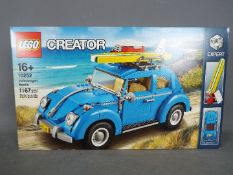 LEGO - A boxed Lego Creator set # 10252 Volkswagen Beetle still factory sealed in its box which