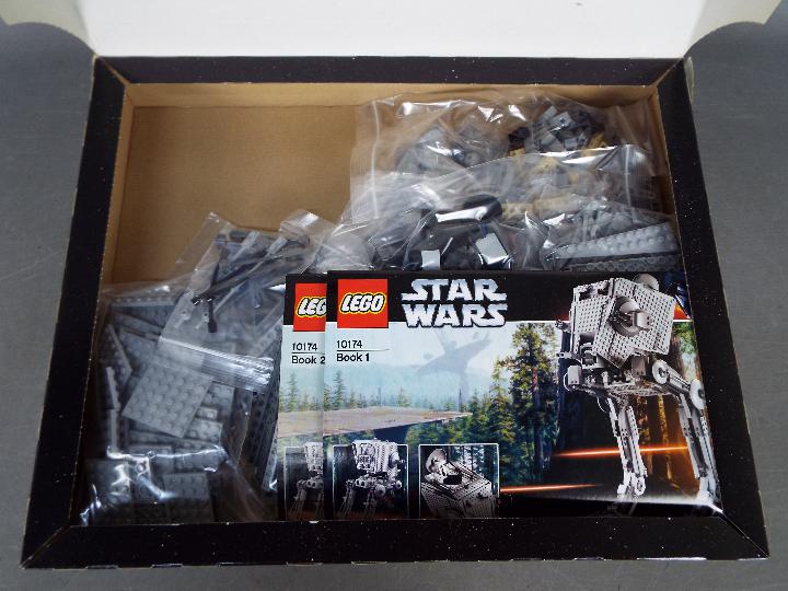 LEGO - Lego Star Wars set # 10174 in opened box with parts sealed in zip lock bags, - Image 2 of 2