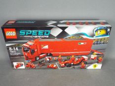 LEGO - # 75913 Speed Champions Scuderia Ferrari Truck set still factory sealed in its Near Mint box