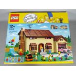 LEGO - Boxed Lego The Simpsons House # 71006 still factory sealed, the box appears Mint.