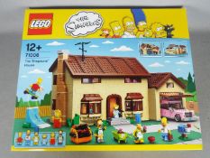 LEGO - Boxed Lego The Simpsons House # 71006 still factory sealed, the box appears Mint.
