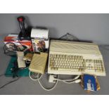 Commodore, Quick Shot - An unboxed Commodore A500 Plus with power supply unit,