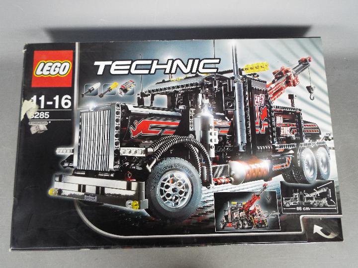 LEGO - Boxed Lego Technic Truck # 8285 in opened box with some loose parts and parts and some in