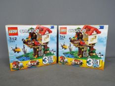 LEGO - 2 boxed Lego Creator Tree Houses # 31010,