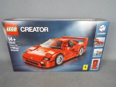 LEGO- 10248 - a Lego Creator Expert Ferrari F40 Construction set, factory sealed.
