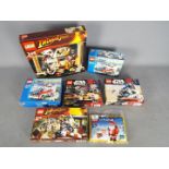 LEGO - 6 boxed and 1 bagged Lego sets, # 7620, # 7621, # 7655, # 7667, 2 x # 7890 and bag # 30478.