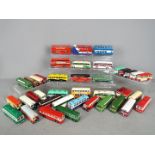 EFE - A flotilla of 40 unboxed 1:76 scale diecast EFE of mainly double deck and single deck model