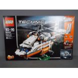 LEGO - A boxed Lego Technic powered Heavy Lift Helicopter # 42052 still factory sealed in its box