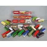 EFE - A fleet of 40 unboxed 1:76 scale diecast EFE double decker model buses.