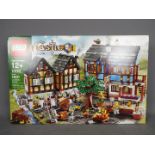 LEGO - 10193- Castle Medieval Market Village set, factory sealed.