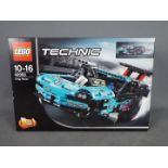 LEGO - A boxed Lego Technic set #42050 'Drag Racer'.