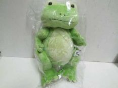 Charlie Bears - Green Frog. Baby boutique collection. Factory sealed with tag inside. 28cm high.