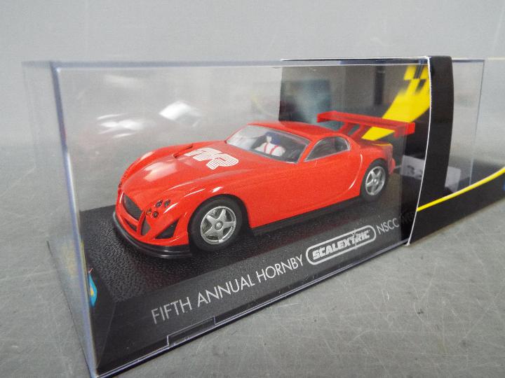 Scalextric - 2 x TVR Speed 12 NSCC limited edition cars. # C2468. - Image 5 of 5