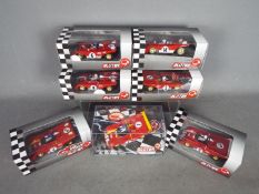 Sloter - 7 x Ferrari 312 PB slot car models including # 400105 number 3 Sandro Munari,
