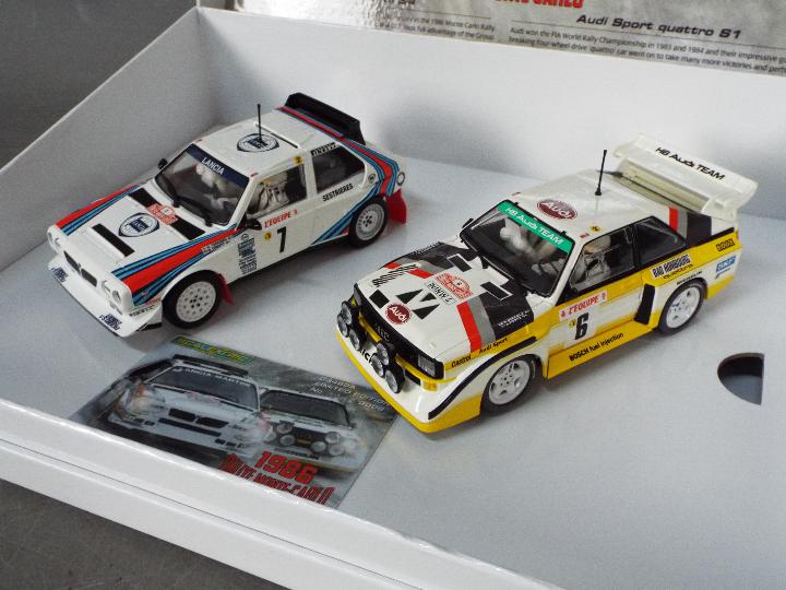 Scalextric - Rally Monte Carlo Set # C3480A and Stig Blomqvist Rally Legend set # C3372A. - Image 7 of 8