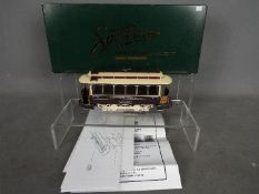Spectrum by Bachmann - A boxed Spectrum #25155 ON30 gauge Closed Street Car 'Hersey'.