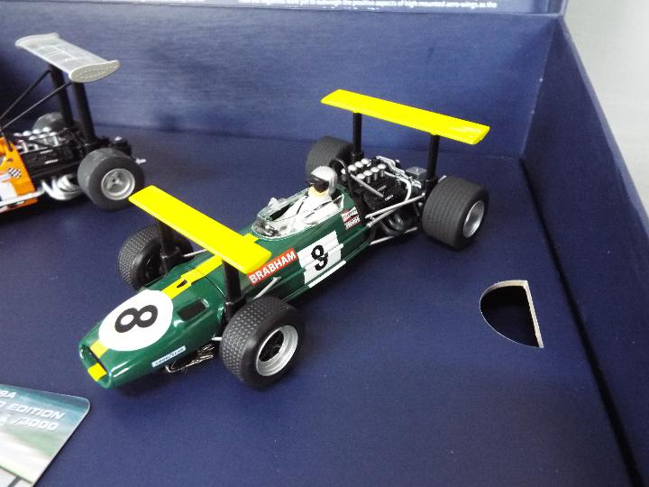 Scalextric - McLaren M7c Vs Brabham BT26A Legends set # C3589A. - Image 4 of 6