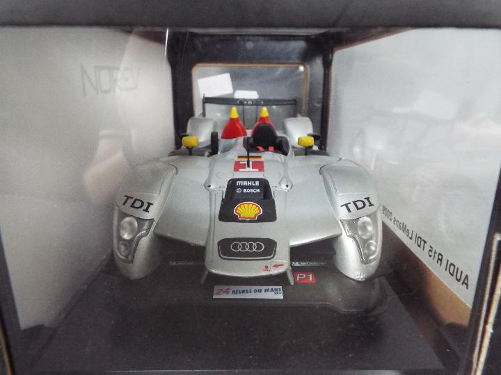 Norev - Audi R15 TDI Le Mans car in 1:18 scale, - Image 3 of 4