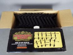 Hornby - A box of Hornby Hornby G102 track, suitable for 'Stephenson Rocket Live Steam Locomotive'.