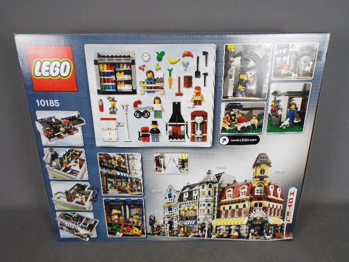 LEGO - A boxed Lego set #10185 'Green Grocer'. The set appears to be Factory Sealed in a Mint box. - Image 2 of 2