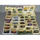 Lledo - A collection of 58 boxed diecast vehicles by Lledo.