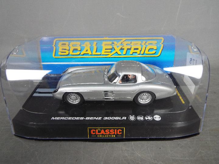 Scalextric - 2 x Mercedes slot cars, # C2756 SLR McLaren F1 Safety Car, # 2914 300 SLR Coupe. - Image 3 of 3