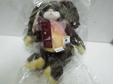 Charlie Bears - Rabbit. Plush collection. Factory sealed with tag inside. 24cm high.