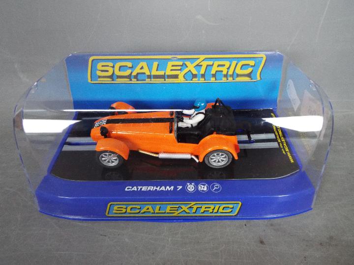 Scalextric - 2 x Caterham 7 limited edition slot cars. - Image 3 of 3