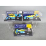 Slotwings - 3 x March Grand Prix slot cars, March 761 Lella Lombardi # WO45-04,