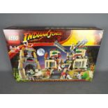 LEGO - A boxed Lego Indiana Jones set #7627 'Kingdom of the Crystal Skull'.