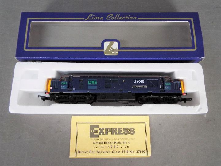 Lima - A boxed Lima Collection L204605 Limited Edition OO gauge Class 37 diesel locomotive, Op.No.