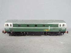 Lima - An unboxed Lima O gauge Class 33 Bo_Bo diesel Locomotive Op.No.D6506 in BR green livery.