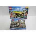 LEGO - Two boxed Lego City sets.