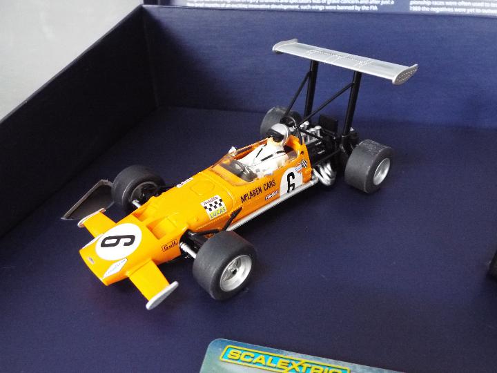 Scalextric - McLaren M7c Vs Brabham BT26A Legends set # C3589A. - Image 3 of 6