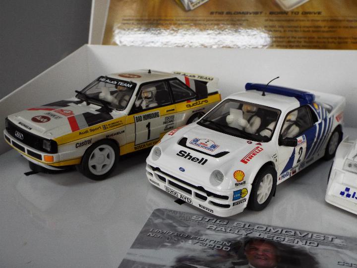Scalextric - Rally Monte Carlo Set # C3480A and Stig Blomqvist Rally Legend set # C3372A. - Image 3 of 8