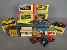 Matchbox - A collection of mainly boxed Matchbox diecast vehicles and accessories.