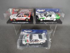 Flyslot - Lancia 037 Rallye # 046302, BMW M1 Kyalami # 051106, BMW E30 M3 # 038305.